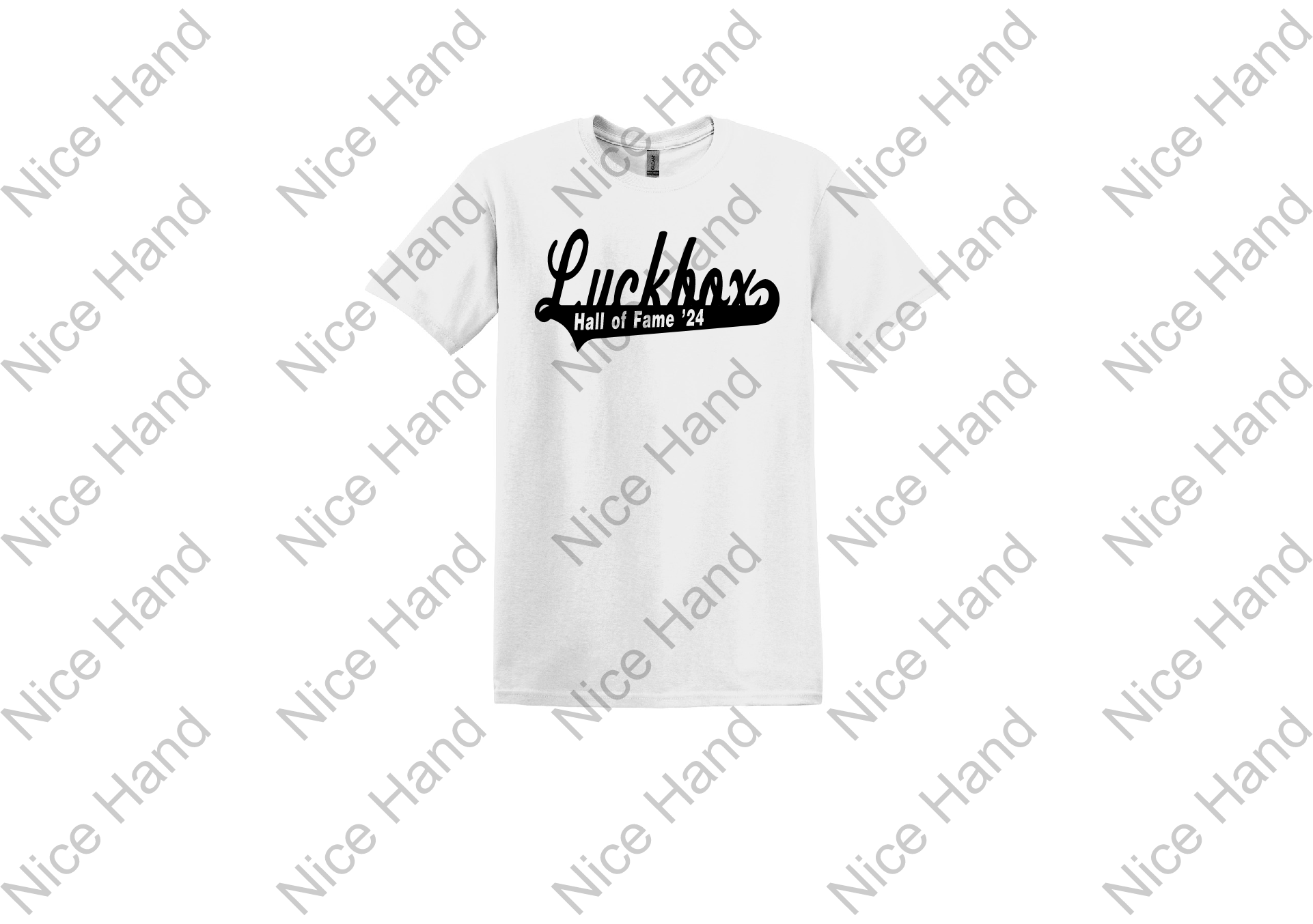 Luckbox Hall of Fame T-shirt - luckbox_black_white_9070fc76-166b-4e04-bb0b-51d80b7db2fc